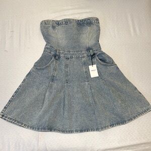Forever 21 Blue Denim Dress